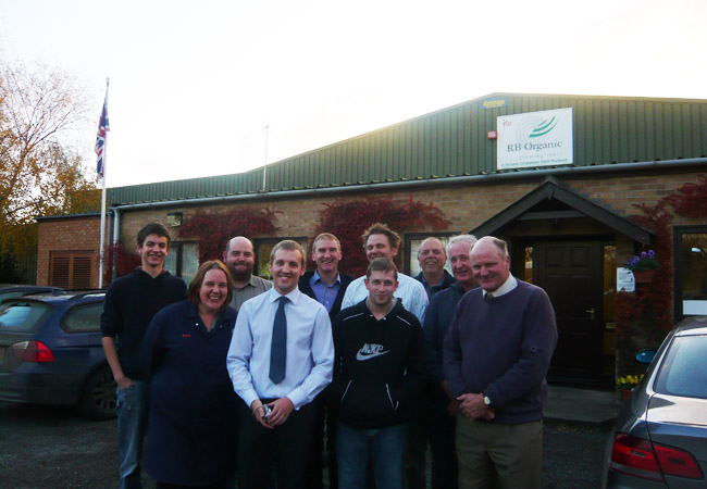 Team trip to the RB Organic Packhouse, Cambridgeshire November 2008 Team trip to the RB Organic Packhouse, Cambridgeshire November 2008