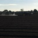 Burning after a rain shower!