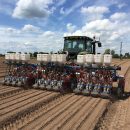 Three-bed drill in action.